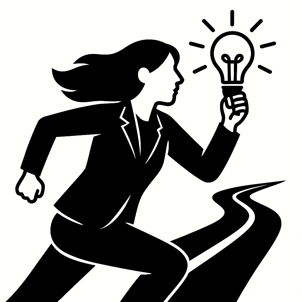 Visual representing the intersection of science, innovation, and technology transfer, symbolizing evidence‑based development