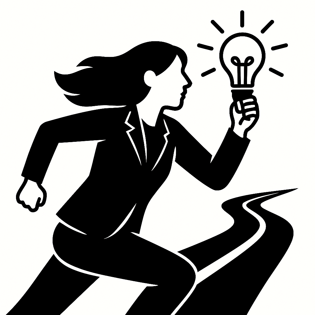 Visual representing the intersection of science, innovation, and technology transfer, symbolizing evidence‑based development